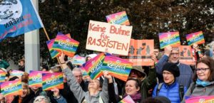 Proteste gegen einen Neonazi-Aufmarsch in Berlin @ Berlin