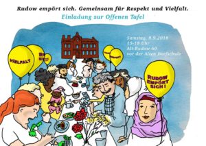 FÜR RESPEKT UND VIELFALT - „Rudow empört sich“ lädt zur Offenen Tafel @ Alte Dorfschule | Berlin | Berlin | Deutschland