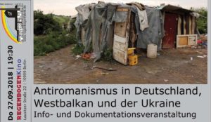 Antiromaismus in Deutschland, Westbalkan und der Ukraine @ Regenbogenfabrik | Berlin | Berlin | Deutschland