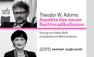 Theodor W. Adorno: Aspekte des neuen Rechtsradikalismus @ Literarisches Colloquium Berlin