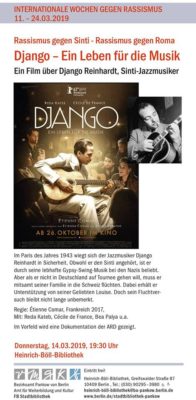Django - ein Leben für die Musik @ Heinrich-Böll-Bibliothek 
