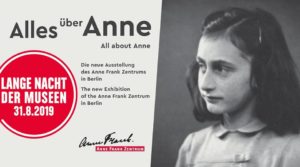 Lange Nacht der Museen im Anne Frank Zentrum @ Anne Frank Zentrum