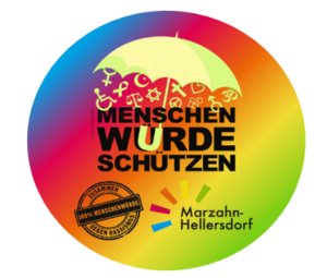 Logo der Internationalen Wochen gegen Rassismus in Marzahn-Hellersdorf